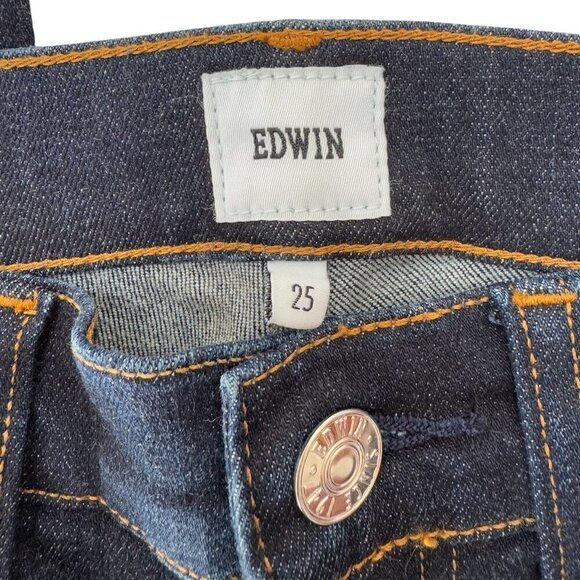 EDWIN Anthropologie Denim Candice Jeans NWOT - Picture 8 of 11